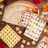 imageJOYIN 30 PCS Thanksgiving Bingo Game Cards for Kids Family Activities Party Card Games School Classroom Games Turkey Party Favors Supplies Crafts Stickers ampamp Fall Crafts