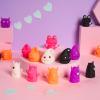 imageJOYIN 30 Packs Valentines Day Finger Puppets with Cards Classroom Exchange Gift for Kids Valentines Party Favors Holiday Reward Prizes