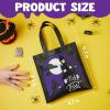 imageJOYIN 32 NonWoven Halloween Tote Gift Bags Colorful for Kids 6 Patterns Design Trick or Treat Bags for Kids Classroom Party Favor Supplies Reusable Goody Candy Bag Halloween Snacks Goodie Bag BulkMulticolor