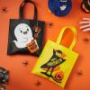 imageJOYIN 32 NonWoven Halloween Tote Gift Bags Colorful for Kids 6 Patterns Design Trick or Treat Bags for Kids Classroom Party Favor Supplies Reusable Goody Candy Bag Halloween Snacks Goodie Bag BulkMulticolor