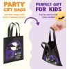 imageJOYIN 32 NonWoven Halloween Tote Gift Bags Colorful for Kids 6 Patterns Design Trick or Treat Bags for Kids Classroom Party Favor Supplies Reusable Goody Candy Bag Halloween Snacks Goodie Bag BulkMulticolor