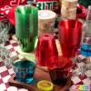 imageJOYIN 36 Clear Disposable Cups 9 OZ Christmas Red and Green Plastic Drinking Cups for Xmas Party Supplies Wedding Thanksgiving Birthday Holiday New Year144