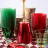 imageJOYIN 36 Clear Disposable Cups 9 OZ Christmas Red and Green Plastic Drinking Cups for Xmas Party Supplies Wedding Thanksgiving Birthday Holiday New Year144