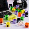 imageJOYIN 36 PCS Halloween Coil Spring Toys for Kids Mini Magic Springs for Halloween Party Favors Stress Coils Fidget Toy for Trick or Treat Goodie Bag Fillers Students Classroom Game Prizes