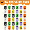 imageJOYIN 36 PCS Halloween Coil Spring Toys for Kids Mini Magic Springs for Halloween Party Favors Stress Coils Fidget Toy for Trick or Treat Goodie Bag Fillers Students Classroom Game Prizes