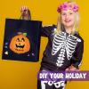 imageJOYIN 36 PCS Halloween Craft Stickers for Kids Party Favor Make a Face Stickers with Designs Witch Vampire DIY Craft Supplies for Halloween Party Game Classroom Activities Gift GoodiesPumpkin Stickers