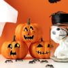 imageJOYIN 36 PCS Halloween Craft Stickers for Kids Party Favor Make a Face Stickers with Designs Witch Vampire DIY Craft Supplies for Halloween Party Game Classroom Activities Gift GoodiesPumpkin Stickers