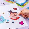 imageJOYIN 36 PCS Halloween Craft Stickers for Kids Party Favor Make a Face Stickers with Designs Witch Vampire DIY Craft Supplies for Halloween Party Game Classroom Activities Gift GoodiesFace Stickers