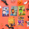 imageJOYIN 36 PCS Halloween Craft Stickers for Kids Party Favor Make a Face Stickers with Designs Witch Vampire DIY Craft Supplies for Halloween Party Game Classroom Activities Gift GoodiesFunny Stickers