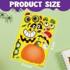 imageJOYIN 36 PCS Halloween Craft Stickers for Kids Party Favor Make a Face Stickers with Designs Witch Vampire DIY Craft Supplies for Halloween Party Game Classroom Activities Gift GoodiesPumpkin Stickers