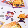 imageJOYIN 36 PCS Halloween Craft Stickers for Kids Party Favor Make a Face Stickers with Designs Witch Vampire DIY Craft Supplies for Halloween Party Game Classroom Activities Gift GoodiesFunny Stickers