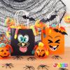 imageJOYIN 36 PCS Halloween Craft Stickers for Kids Party Favor Make a Face Stickers with Designs Witch Vampire DIY Craft Supplies for Halloween Party Game Classroom Activities Gift GoodiesPumpkin Stickers
