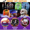 imageJOYIN 36 PCS Halloween Treat Boxes Candy Boxes Trick or Treat Cardboard Cookies Goodie Bags for Kids Halloween Party Favor Supplies Classroom Exchange Goody Bags Holiday Pastries Cupcakes