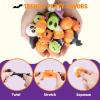 imageJOYIN 36 Pcs Halloween Mochi Squishy Toy in Blind Bags with 12 Characters for Stress Relief Halloween Mystery Toy Surprise Bag for Kids Trick or Treating Party Favors Supplies Goodie Fillers