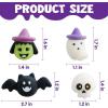 imageJOYIN 36 Pcs Halloween Mochi Squishy Toy in Blind Bags with 12 Characters for Stress Relief Halloween Mystery Toy Surprise Bag for Kids Trick or Treating Party Favors Supplies Goodie Fillers