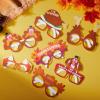 imageJOYIN 36 Pcs Thanksgiving Turkey Glasses Turkey Eyewear Frame ampamp Pumpkin Maple Leaves Photo Props Thanksgiving Eyeglasses Accessories for Kids Harvest Party Decoration One Size Fits All