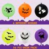 imageJOYIN 36 Pieces Halloween Punch Balloons for Kids Game Birthday Party Favor Supplies Decorations Trick or Treat Toys School Classroom Game Goodie Bags Stuffers