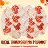 imageJOYIN 36PCS Thanksgiving Turkey Cutlery Holders Gold Foil Utensil Holders for Autumn Fall Party Dinner Table DecorPumpkin and Leaves Cutlery Holder
