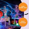 imageJOYIN 36quot Halloween Skeleton Decor 3FT Full Body Stayable Movable Joints Posable Hanging Skeletons for Halloween Decoration Yard Graveyard Haunted House Props Spooky Scene Party Favor16 inches