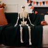 imageJOYIN 36quot Halloween Skeleton Decor 3FT Full Body Stayable Movable Joints Posable Hanging Skeletons for Halloween Decoration Yard Graveyard Haunted House Props Spooky Scene Party Favor36 inches