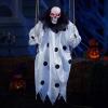 imageJOYIN 36quot Hanging Clown Outdoor Halloween Decorations Swinging Skeleton Decor with Light Up Eyes Button Battery Operated for Clearance Haunted House Prop Party SuppliesClown