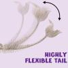 imageJOYIN 4 PCS 20 Mermaid Skeleton Hanging Plastic Bones Halloween Decorations with Posable Joints for Indoor Outdoor Photo Props Graveyard Trick or Treat Decor Spooky Scene Party Favors4