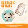 imageJOYIN 4 PCS Skeleton Cats Halloween Decorations Set Animal Courtyard for Photo Props Indoor Outdoor Decorations Trick or Treat Decor Spooky Scene Party Favors 7  79  3 inches