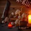 imageJOYIN 4 PCS Skeleton Cats Halloween Decorations Set Animal Courtyard for Photo Props Indoor Outdoor Decorations Trick or Treat Decor Spooky Scene Party Favors 7  79  3 inches