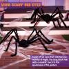 imageJOYIN 4 Packs Halloween Outdoor Decorations Spider Set Scary Large Spiders for Halloween Decor Outside Indoor Party Decor Haunted House Prop Yard Lawn Garden Decoration Black 60quot 36quot 24quot 24quot