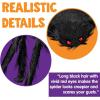 imageJOYIN 4 Packs Halloween Outdoor Decorations Spider Set Scary Large Spiders for Halloween Decor Outside Indoor Party Decor Haunted House Prop Yard Lawn Garden Decoration Black 60quot 36quot 24quot 24quot