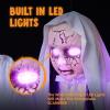 imageJOYIN 43quot Outdoor Halloween Decoration Scary Girl Hanging Ghost Decor Sound Activated with Lightup Head for Yard Patio Haunted House Lawn Garden