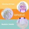 imageJOYIN 43quot Outdoor Halloween Decoration Scary Girl Hanging Ghost Decor Sound Activated with Lightup Head for Yard Patio Haunted House Lawn Garden