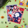 imageJOYIN 48 Pcs Halloween Pumpkin Stickers for Kids Halloween Party Favor Craft Party Supplies Funny Sticker with Different Pumpkin Design Classroom Activities Games Goodies Treat GiftsAge 3Face Stickers