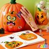 imageJOYIN 48 Pcs Halloween Pumpkin Stickers for Kids Halloween Party Favor Craft Party Supplies Funny Sticker with Different Pumpkin Design Classroom Activities Games Goodies Treat GiftsAge 3Pumpkin Stickers
