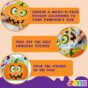 imageJOYIN 48 Pcs Halloween Pumpkin Stickers for Kids Halloween Party Favor Craft Party Supplies Funny Sticker with Different Pumpkin Design Classroom Activities Games Goodies Treat GiftsAge 3Pumpkin Stickers