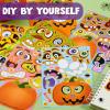 imageJOYIN 48 Pcs Halloween Pumpkin Stickers for Kids Halloween Party Favor Craft Party Supplies Funny Sticker with Different Pumpkin Design Classroom Activities Games Goodies Treat GiftsAge 3Pumpkin Stickers