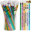 imageJOYIN 48PCS Halloween Pencils Bulk with Eraser Assorted Pencil Assortment Halloween Themed Stationery Set in 6 Design for Kids Boy Girl Trick or Treat Party Favor Supplies Classroom Gifts Prize