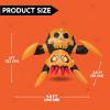 imageJOYIN 4ft Halloween Inflatable Spider Window Decoration Stuck Blow Up Spider Window Breaker with LED Light Scary Halloween Decoration for Outside Yard Garden Lawn House Decor