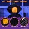 imageJOYIN 5 FT Halloween Witch Decorations Outdoor Set of 3 Light Up Holding Hands Witches with Cauldron Yard Stakes LED Witch Cauldron on Tripod for Graveyard Yard Lawn Party Haunted House Decor