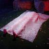 imageJOYIN 5 Ft Halloween Scary Decorations Inflatable Body Covered Show feet Outdoor Haunted House Corpse Decor Prop for Crime Scene Party Lawn Yard