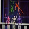 imageJOYIN 5 PCS Posable Halloween Skeleton Decor 16 Inches Full Body Posable Joints Hanging Skeletons for Halloween Decorations Graveyard Props Haunted House Accessories Spooky Scene Party FavorsWhite  Pink  Orange  Green  Purple