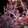 imageJOYIN 5 PCS Posable Halloween Skeleton Decor 16 Inches Full Body Posable Joints Hanging Skeletons for Halloween Decorations Graveyard Props Haunted House Accessories Spooky Scene Party FavorsOriginal