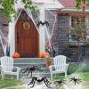 imageJOYIN 5 Packs Halloween Decorations Outdoor Giant Spiders Large Black Hairy Spider Set with Different Size for Halloween Outside Decor Lawn Yard Indoor Decor35quot 30quot 24quot 20quot 12quot