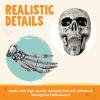 imageJOYIN 5 Pcs Halloween Skeleton Decorations Outdoor Life Size Skeleton Yard Stakes Groundbreaker Skulls Decor for Graveyard Yard Lawn Garden Ground Party SuppliesRealistic Skeleton