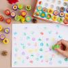 imageJOYIN 50 Pcs Thanksgiving Stampers Stamps for Kids Age 35 Turkey Party Favor Supplies Thanksgiving Arts ampamp Crafts for Kids Family Activities Classroom Exchange Prizes Gift Fall Stamper Assortment