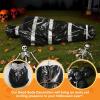 imageJOYIN 5ft Hanging Corpse Dead Victim Props Scary Inflatable Halloween Decorations Outdoor Creepy Body Haunted House Decor Props for Indoor Lawn Yard Party Garden