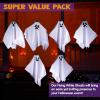 imageJOYIN 6 Pcs Halloween Decorations Outdoor Hanging Ghost 196 White Flying Ghost for Halloween Party Decorations Hanging Decor for Indoor Garden Yard Front Porch Patio Lawn Holiday Props
