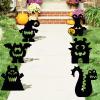 imageJOYIN 6 Pcs Halloween Yard Signs Decorations Outdoor Halloween Black Cat Stakes with Glow in Dark Eyes Scary Silhouette Decor for Pathway Graveyard Yard Garden Lawn Patio Party SuppliesMonster