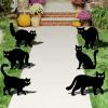 imageJOYIN 6 Pcs Halloween Yard Signs Decorations Outdoor Halloween Black Cat Stakes with Glow in Dark Eyes Scary Silhouette Decor for Pathway Graveyard Yard Garden Lawn Patio Party SuppliesBlack Cat