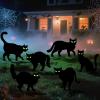 imageJOYIN 6 Pcs Halloween Yard Signs Decorations Outdoor Halloween Black Cat Stakes with Glow in Dark Eyes Scary Silhouette Decor for Pathway Graveyard Yard Garden Lawn Patio Party SuppliesBlack Cat